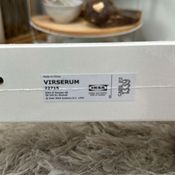 Ikea Virserum 21 5/8" White/Cream
Shelf Picture Ledge 902.712.33 - Picture 3 of 13